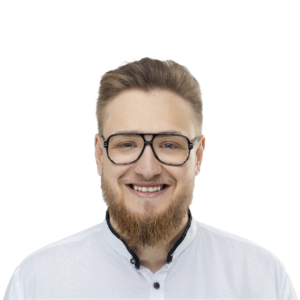Gregor Paula, Augenoptikermeister, Kandidat für den Betriebsrat bei Fielmann